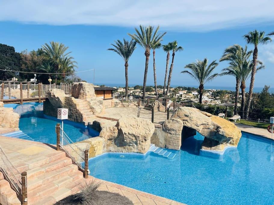 Imperial Park - Bungalow Mit Panoramablick Und Schoener Terrasse Calpe Exterior foto