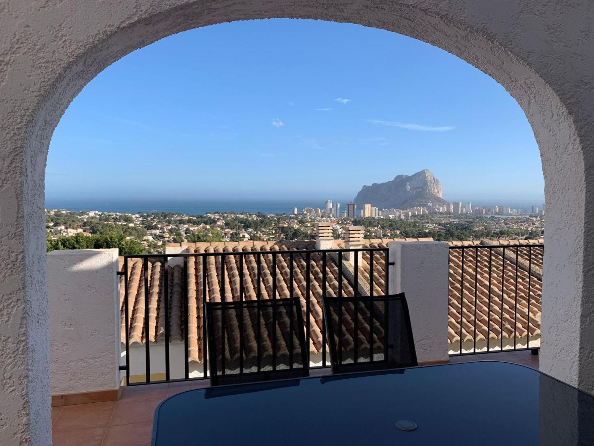 Imperial Park - Bungalow Mit Panoramablick Und Schoener Terrasse Calpe Exterior foto