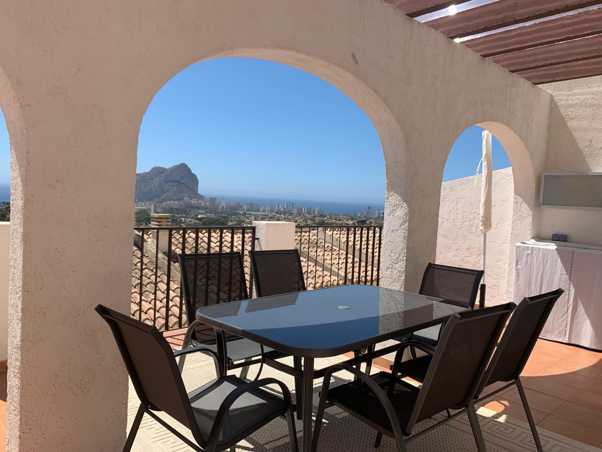 Imperial Park - Bungalow Mit Panoramablick Und Schoener Terrasse Calpe Exterior foto